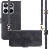 imoshion Klapphülle mit Kordel Motorola Edge 70 Fusion - Schwarz