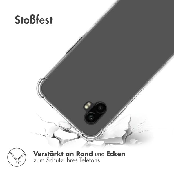 imoshion Shockproof Case für das Samsung Galaxy Xcover 6 Pro - Transparent