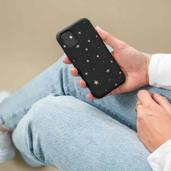 imoshion Design Hülle für das Apple iPhone 5 / 5s / SE - Sterne / Schwarz