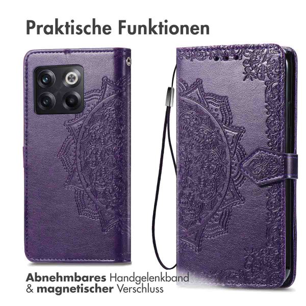 imoshion Mandala Klapphülle OnePlus 10T - Violett