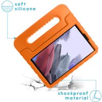 imoshion Hülle mit Handgriff kindersicher Galaxy Tab A7 Lite - Orange