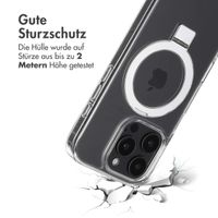 Accezz Ring Stand Backcover mit MagSafe für das Apple iPhone 16 Pro - Transparent