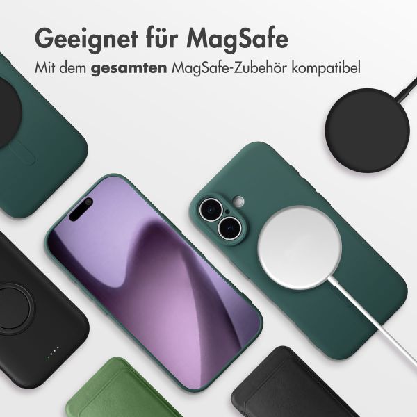 imoshion Color Back Cover mit MagSafe Apple iPhone 17 - Dunkelgrün