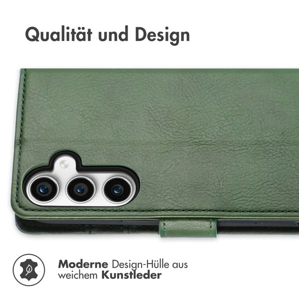 imoshion Luxuriöse Klapphülle Samsung Galaxy S23 FE - Grün