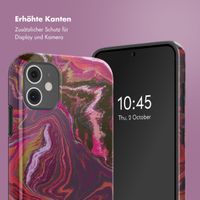 Selencia Vivid Back Cover Apple iPhone 11 - Marble Purple