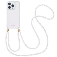 imoshion Back Cover mit Band + Armband iPhone 16 Pro Max - Perlen
