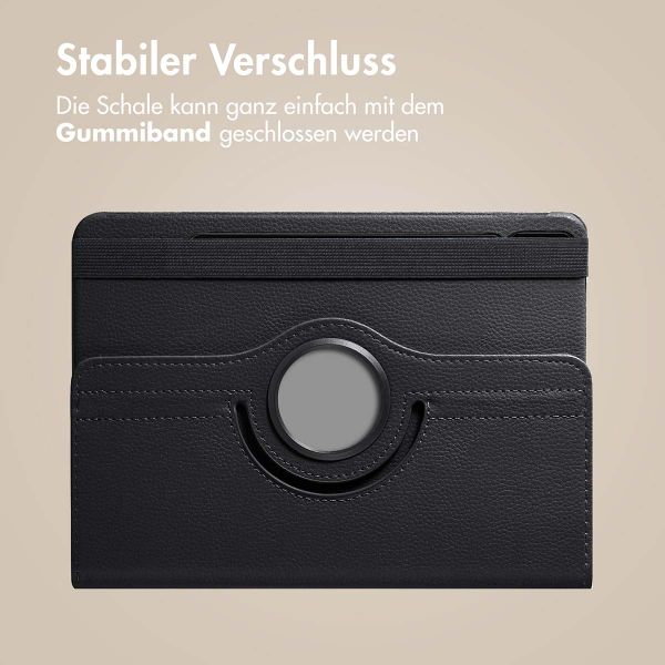 imoshion 360° drehbare Klapphülle für das Samsung Galaxy Tab S8 / S7 - Schwarz