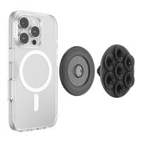 PopSockets Suck-Up Grip & Mount - MagSafe Saugnapf - Translucent Black