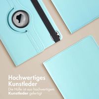 imoshion 360° drehbare Klapphülle Apple iPad Pro 12.9 (2022) / Pro 12.9 (2021) / Pro 12.9 (2020) - Hellblau