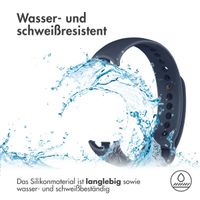 imoshion Silikonarmband für das Xiaomi Smart Band 8 / 9 - Dunkelblau