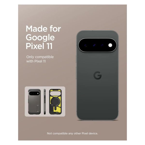 Spigen Tough Armor Backcover MagSafe Google Pixel 11 - Gunmetal