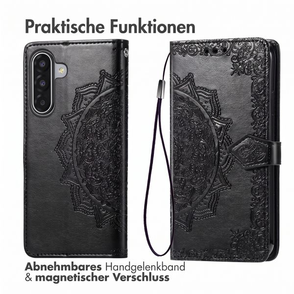 imoshion Mandala Klapphülle Samsung Galaxy A18 (4G) / A17 (4G/5G) - Schwarz