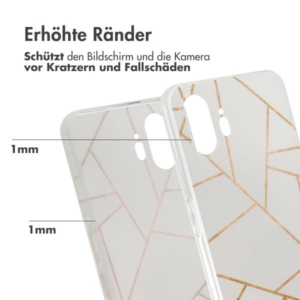 imoshion Design Hülle für das Nothing Phone (2) - White Graphic