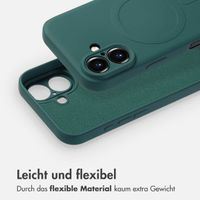 imoshion Color Back Cover mit MagSafe für das Apple iPhone 16 - Dunkelgrün