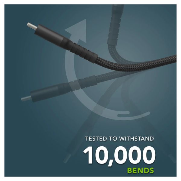 dbramante1928 Re-charge USB-C-zu-USB-C-Ladekabel 100 W - 3 Meter - Schwarz