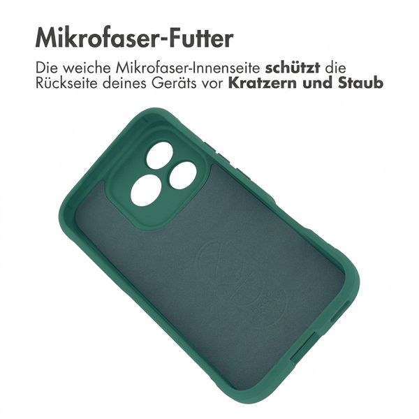 imoshion EasyGrip Backcover Honor 600 Lite - Dunkelgrün