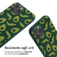 imoshion SilikonHülle design mit Band Apple iPhone 12 (Pro) - Avocado Green
