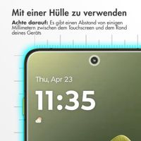 Accezz Screen Protector aus gehärtetem Glas Motorola Edge 70