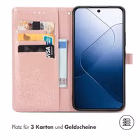 imoshion Mandala Klapphülle Xiaomi 14T - Rosé gold