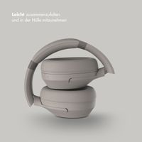 Selencia Urban Play Wireless Bluetooth Kopfhörer - Drahtloser Over-Ear Kopfhörer - mit Active Noise Cancelling - Cosy Grey