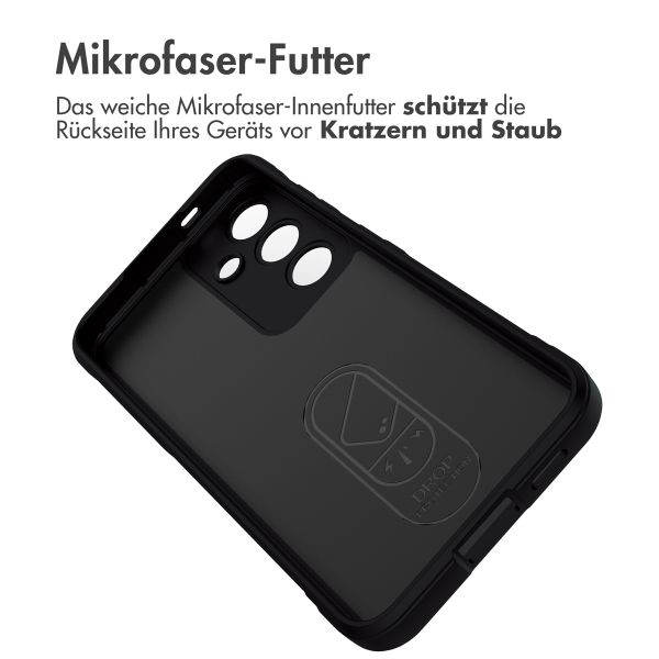 imoshion EasyGrip Back Cover für das Samsung Galaxy S24 Plus - Schwarze