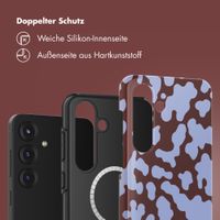 Selencia Vivid Rückabdeckung mit MagSafe Samsung Galaxy S25 - Moo'd Lavender Glow