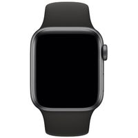 Apple Sport Band für Apple Watch Series 1-9 / SE - 38/40/41 mm / Series 10 - 42 mm - Schwarz