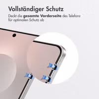 Accezz Gehärteter Glas-Schutz + Applikator Samsung Galaxy S25 Edge