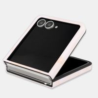 Selencia Vivid Rückabdeckung mit MagSafe Samsung Galaxy Z Flip 8 - Golden Beige Marble