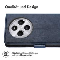 imoshion Luxuriöse Klapphülle Xiaomi Redmi 14C - Dunkelblau