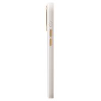 Coehl Crème MagSafe Back Cover mit Band für das iPhone 15 Pro - Ivory