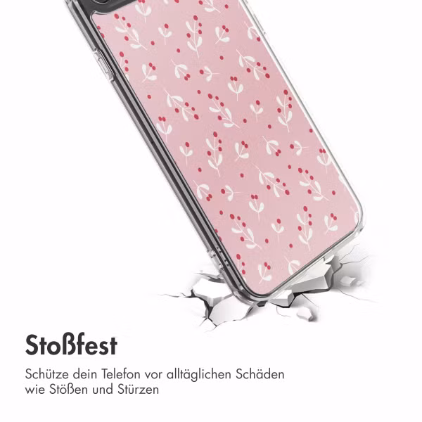 imoshion Design Hülle Apple iPhone SE (2022 / 2020) / 8 / 7 - Berries Blush