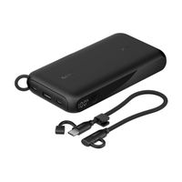 Belkin BoostCharge Powerbank 10.000 mAh - mit Display - Schwarz