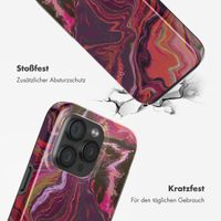 Selencia Vivid Rückabdeckung mit MagSafe Apple iPhone 15 Pro - Marble Purple
