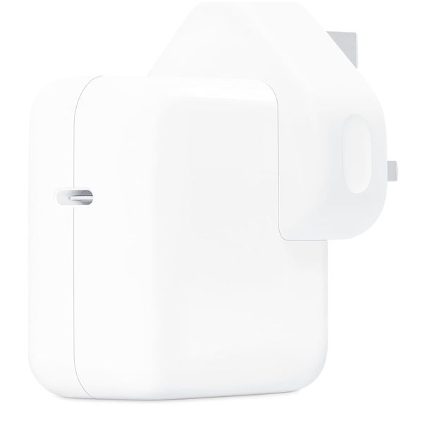 Apple USB-C-Netzteil 30W – Typ G – Stecker für Großbritannien – Weiß