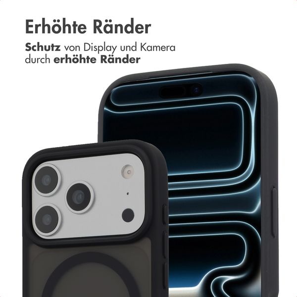 imoshion Color Guard Back Cover mit MagSafe Apple iPhone 17 Pro Max - Schwarz