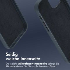 Accezz MagSafe Leather Backcover für das Samsung Galaxy S24 Plus - Nightfall Blue