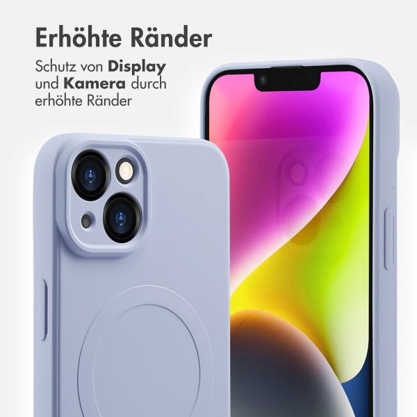 imoshion Color Back Cover mit MagSafe für das Apple iPhone 14 - Lila