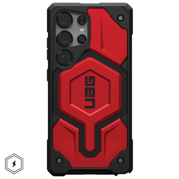 UAG Monarch Pro Backcover für das Samsung Galaxy S25 Ultra - Crimson