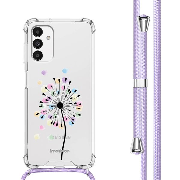 imoshion Design Hülle mit Band Samsung Galaxy A13 (5G) - Sandstone Dandelion