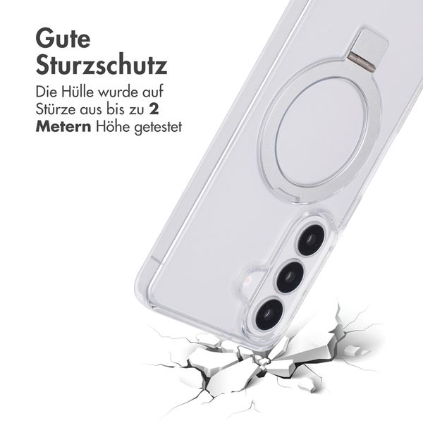 Accezz Ring Stand Backcover mit MagSafe Samsung Galaxy S26 - Transparent