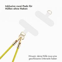Selencia Universal Handyband mit 2 Haken - verstellbar - Olive Dust