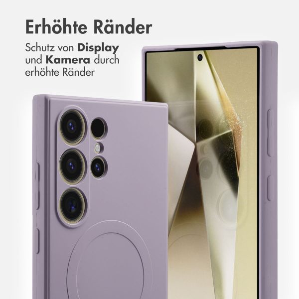 imoshion Color Back Cover mit MagSafe Samsung Galaxy S24 Ultra - Lila