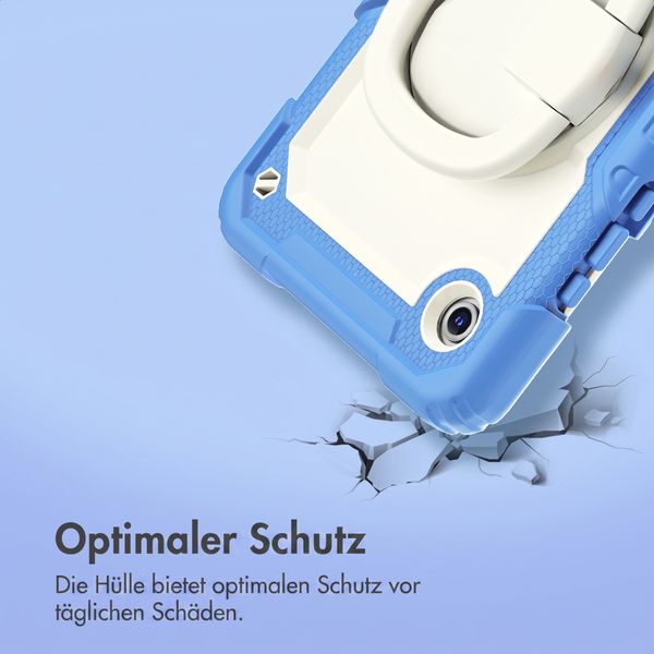 imoshion Rugged Kindersicher Schutzhülle Samsung Galaxy Tab A11 Plus / A9 Plus - Blau