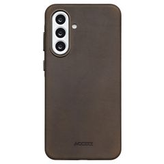 Accezz Vintage Leather Magsafe Backcover Samsung Galaxy A56 - Rustic Brown
