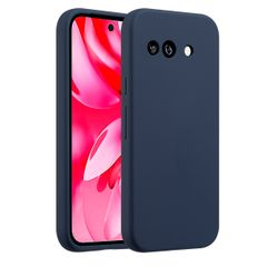 Accezz Liquid Silikoncase Google Pixel 9A - Dunkelblau