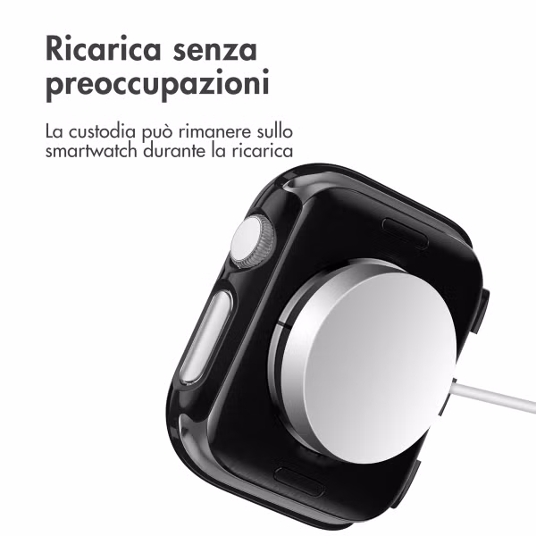 imoshion Full Cover glänzendes Hard Case Apple Watch 1 / 2 / 3 - 42 mm - Schwarz