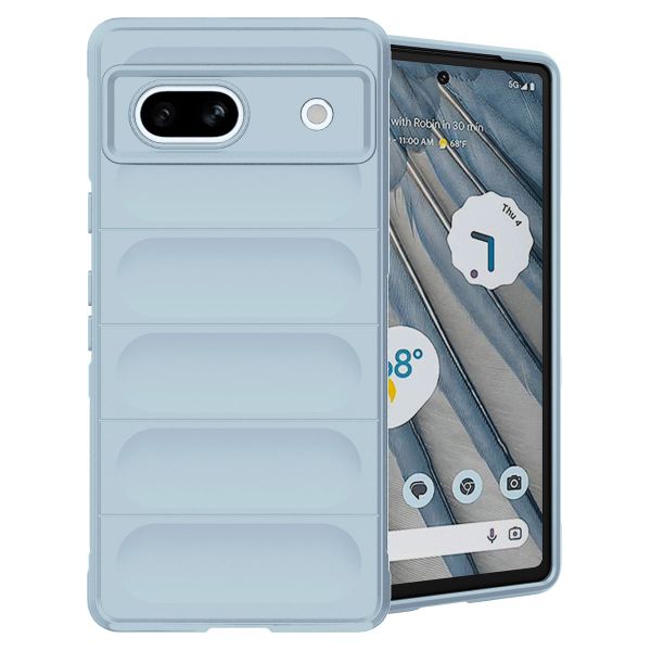 imoshion EasyGrip Backcover Google Pixel 7a - Hellblau