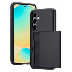 imoshion Backcover mit Kartenfach Samsung Galaxy S24 FE - Schwarz