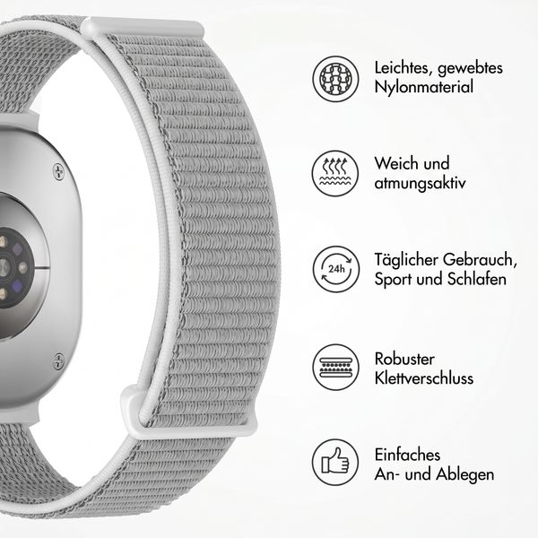 imoshion Nylonarmband für Samsung Galaxy Watch 8 (40/44mm) / Classic (46mm) - Seashell